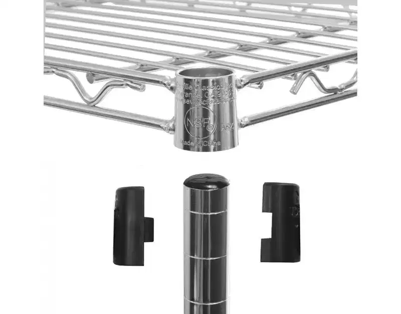 Seville Classics UltraDurable 4-Tier 60 x 24 Steel Wire Shelving Unit