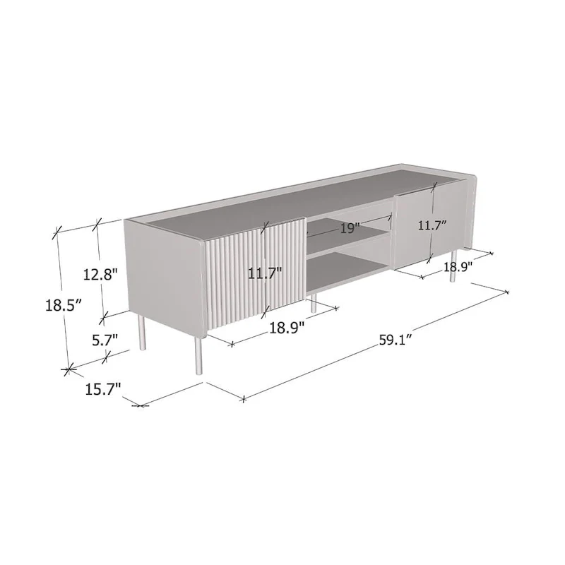 2D TV Stand