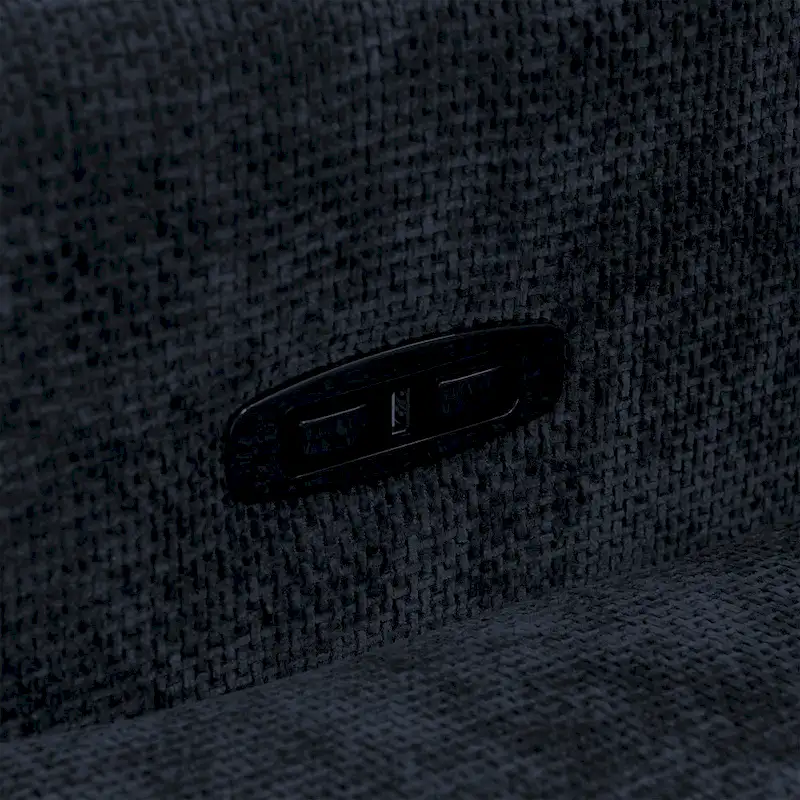 Olmas 33.5W Power Swivel Glider Recliner with USB Charger Set Of 2