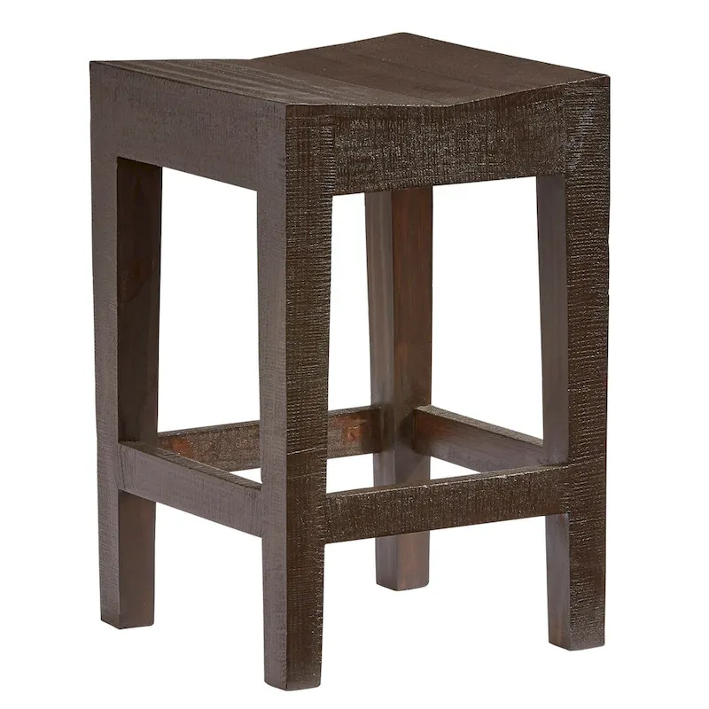 Solid Pine Counter Stool (2/Ctn)