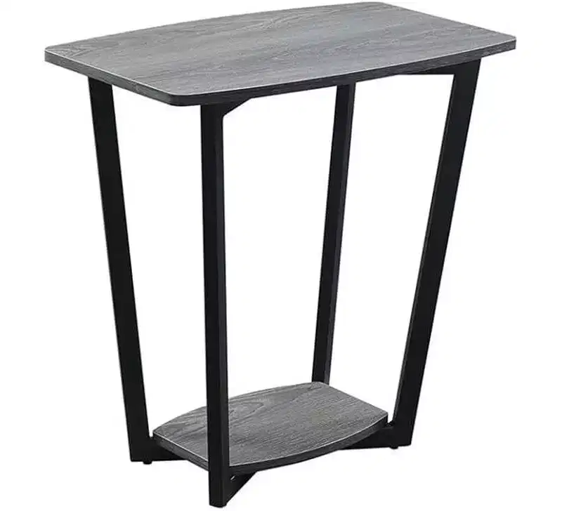 HomeStock Rectangle Metal Table Top End Table 1 -piece