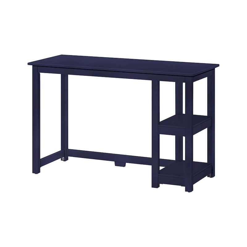 Plank and Beam Desk with Bookshelves