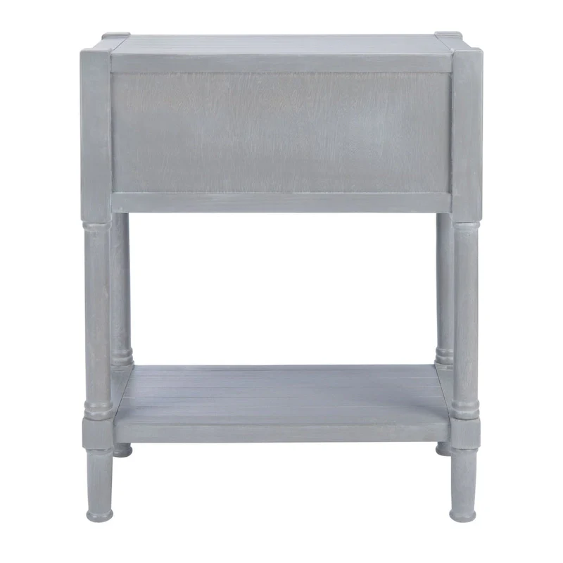 SAFAVIEH Philomene Distressed White 3-Drawer Console Table - 23.5 W x 13 L x 29.5 H - 24Wx13Dx30H