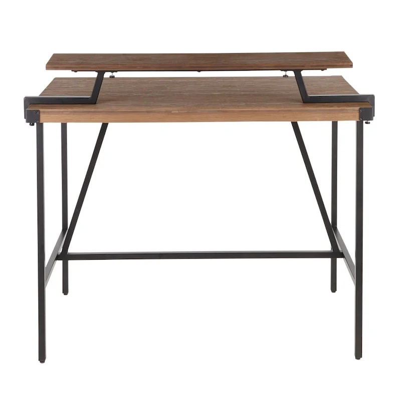 Carbon Loft Gunn Stand Up Desk with Removable Shelf