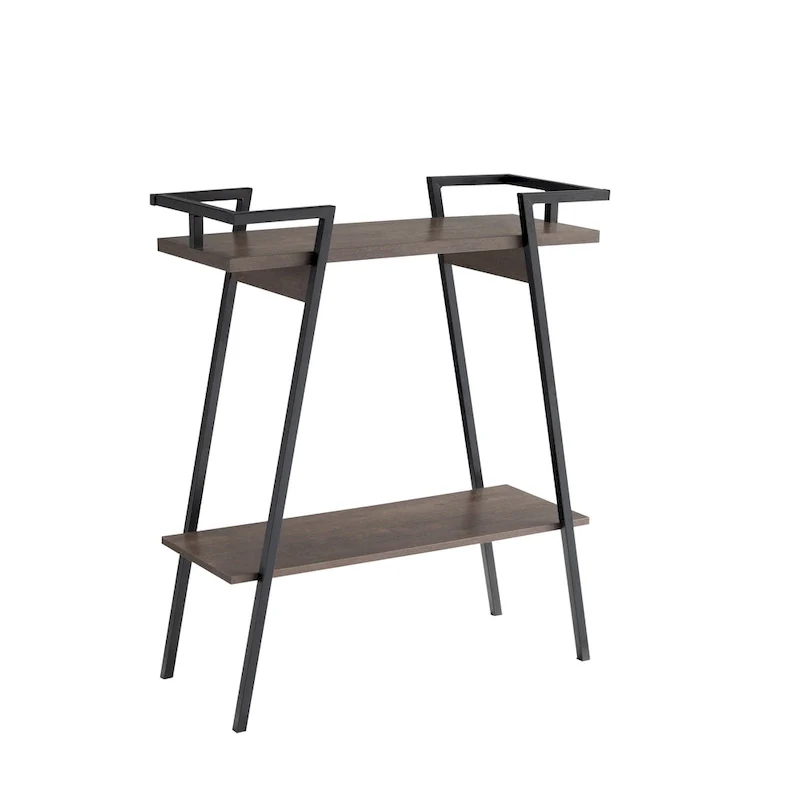 Russell Urban 31-inch Metal Two-tier Console Table