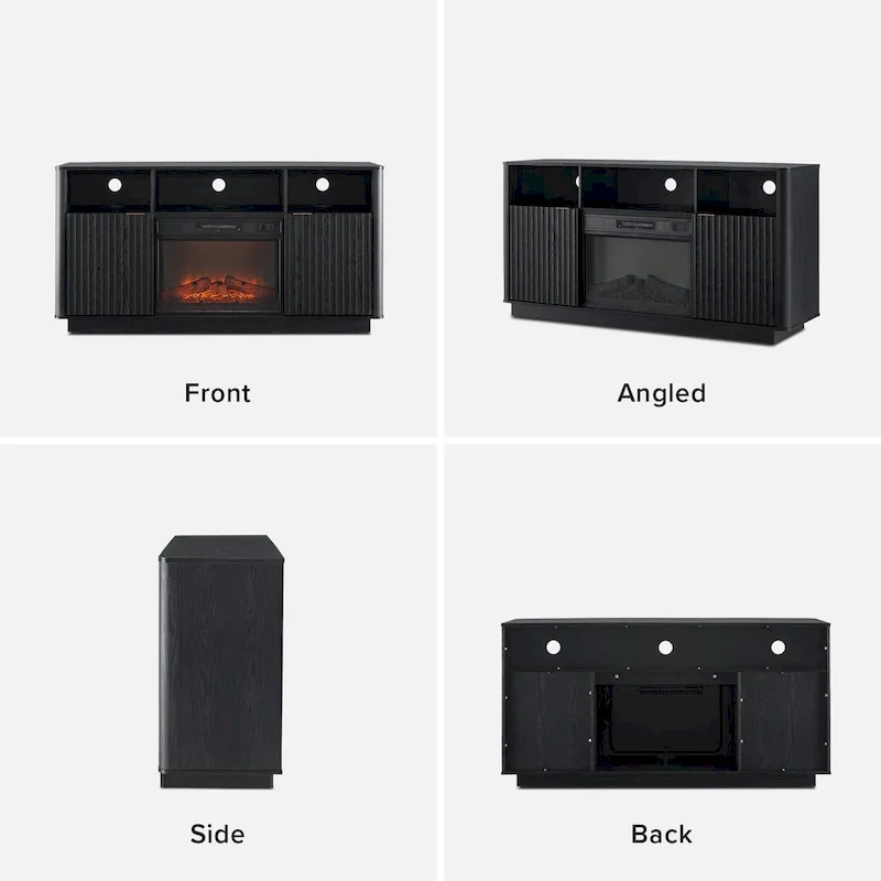 Mopio Brooklyn 59 Electric Fireplace TV Stand