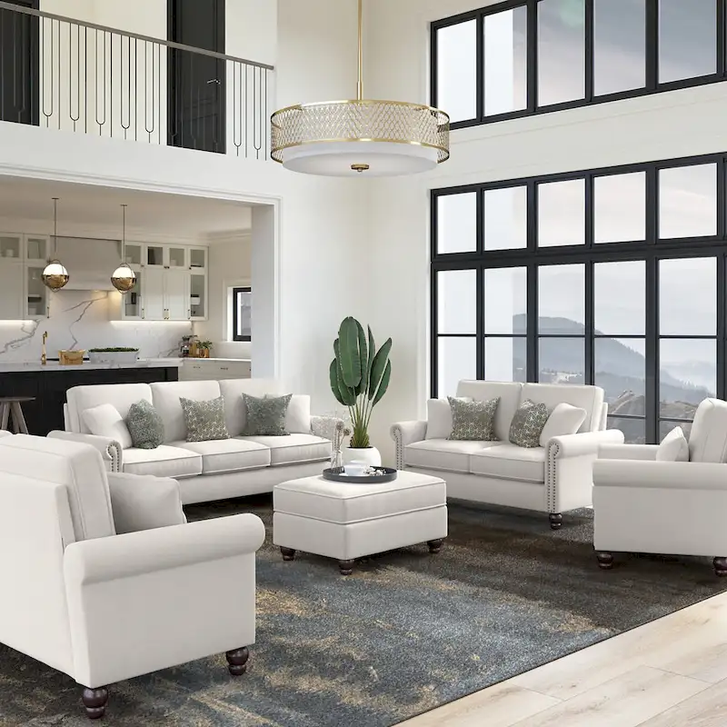 Coventry Accent Chair with Arms by Bush Furniture