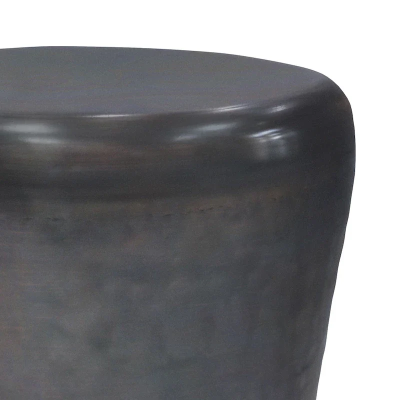 Industrial 20 inch Wide Metal Accent Side Table, Fully Assembled - 20 W x 20 D x 22 H