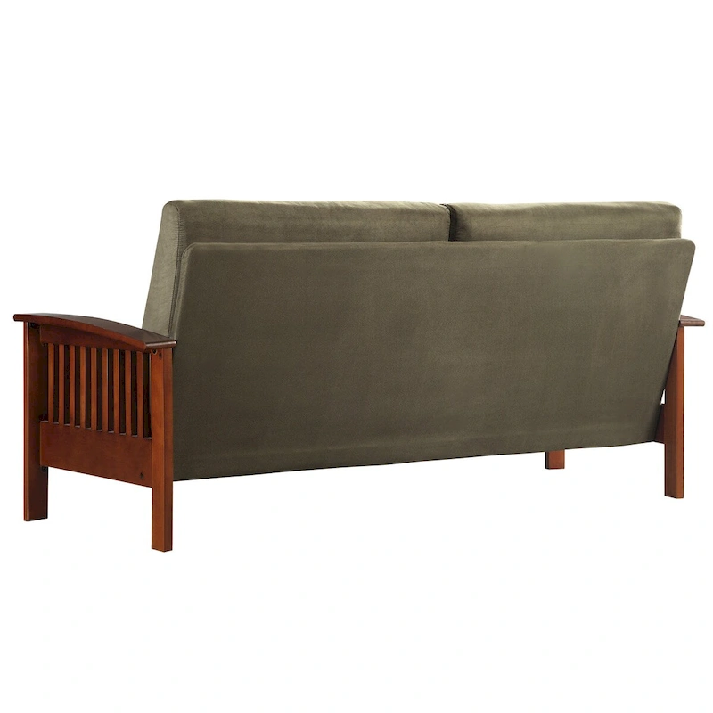 Hills Mission-style Oak Sofa by iNSPIRE Q Classic