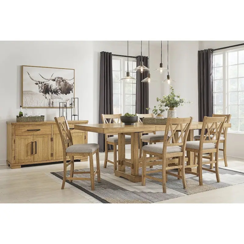 Signature Design by Ashley Havonplane Brown Dining Server - 65.88W x 19D x 36.13H