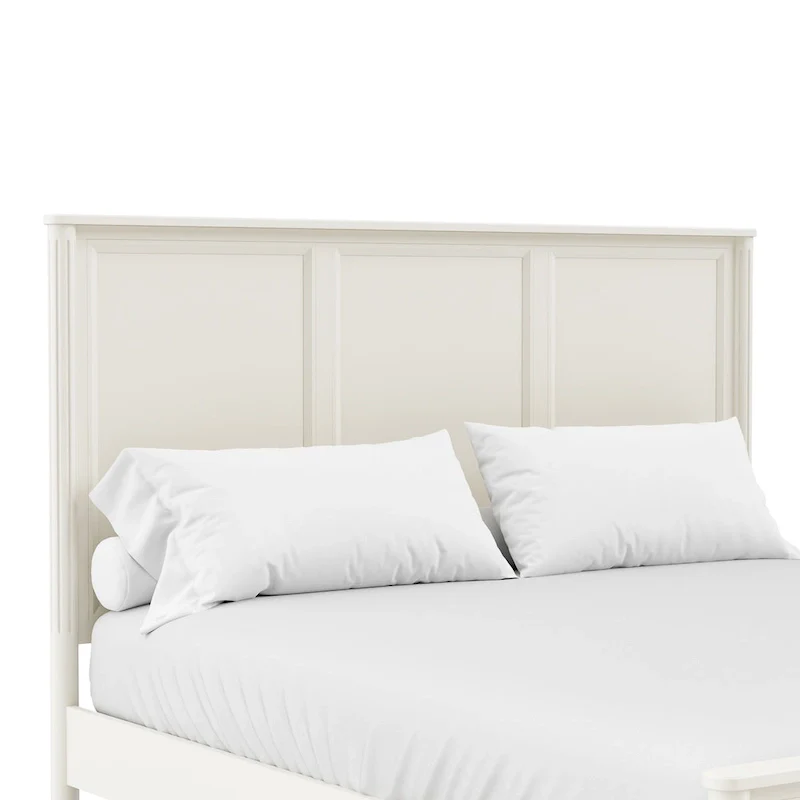 Furniture of America Arlena Classic Modern Solid Wood Panel Bed