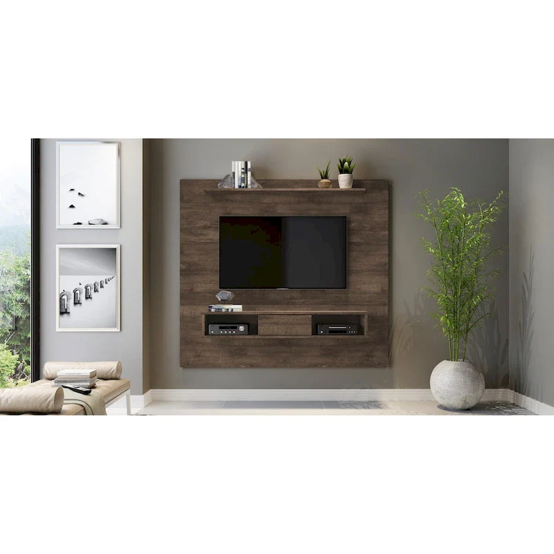 Midtown Concept 2-shelf Engineered Wood 70-inch TV Board for Flat Screens