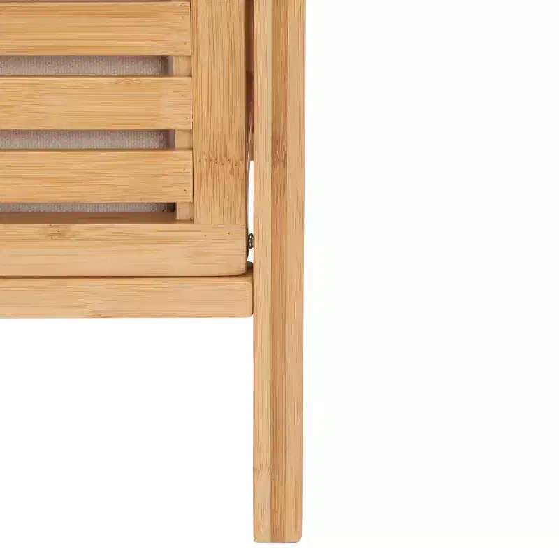 Hallow Laundry Basket with Shelf - STG1903 - Natural/Beige - Safavieh