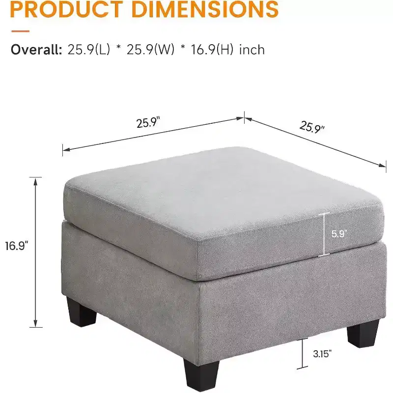 Acekool Modular Ottoman