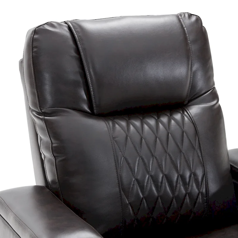 Power Motion Recliner with 2 Convenient Cup Holders