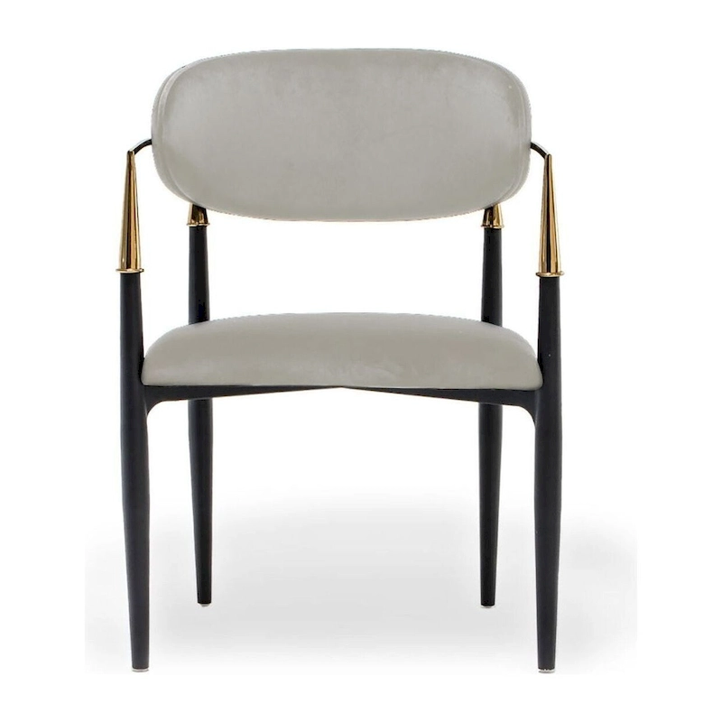 Roubi Gold Stainless Steel Dining Chair