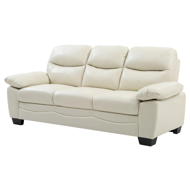 Marta Faux Leather Sofa