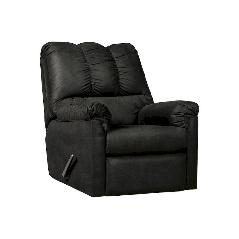 Signature Design by Ashley Darcy Contemporary Black Rocker Recliner