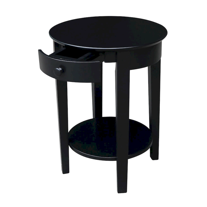 Solid Parawood Philips Accent Table
