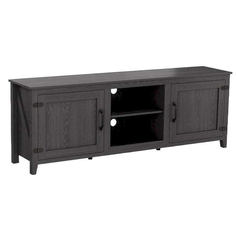 TV Stand Storage Media Console Entertainment Center With Two Doors