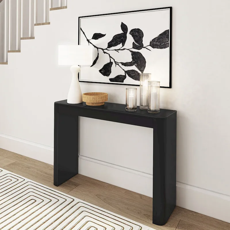 Plank and Beam Contour Console Table - 46