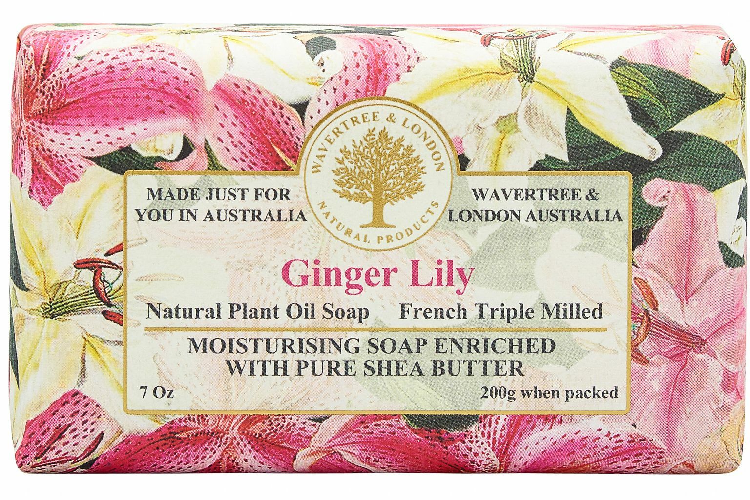 Wavertree & London Soap Ginger Lily 200g