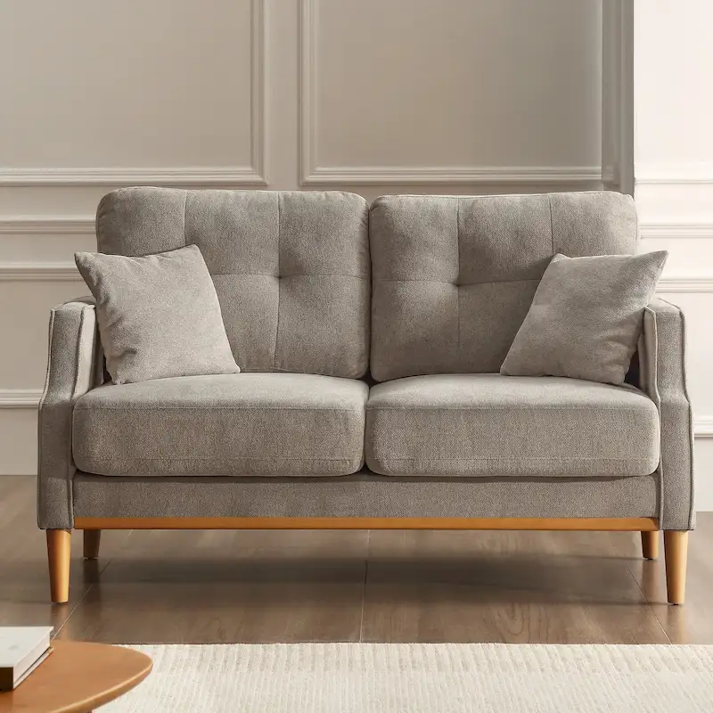 Modern Loveseat Sofa with USB Charge