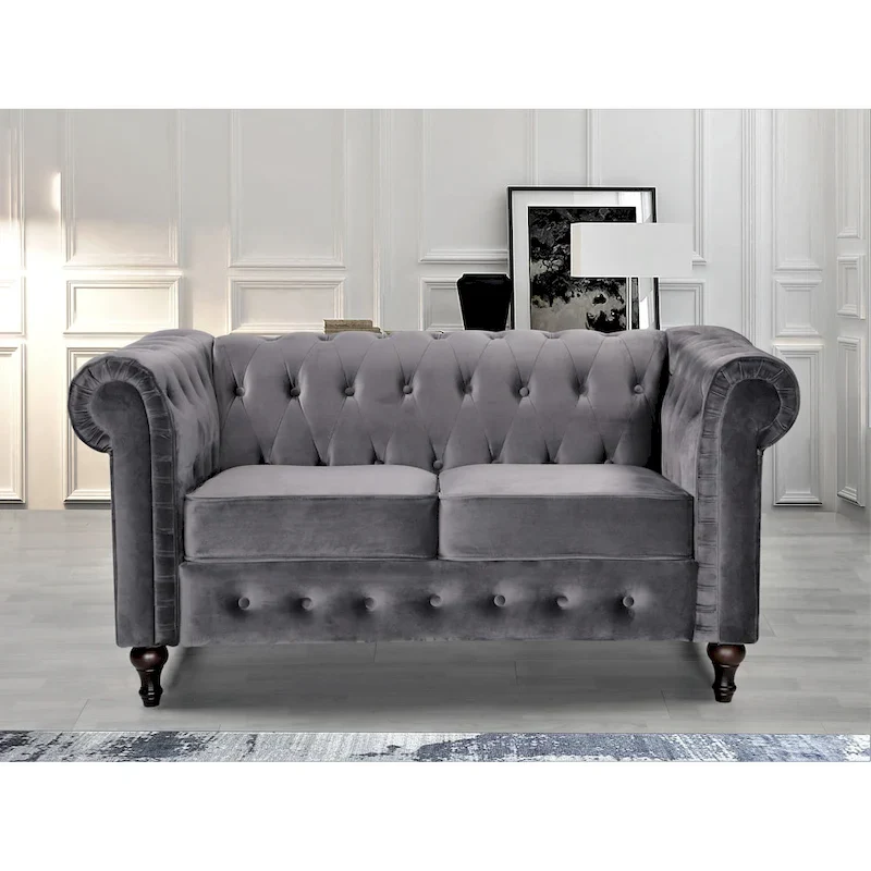 Smith Classic Chesterfield Loveseat