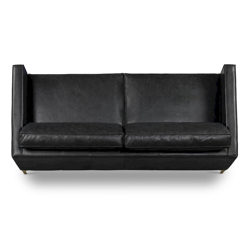 Poly & Bark Mateo 82.5 Sofa - Full Grain Genuine Italian Leather