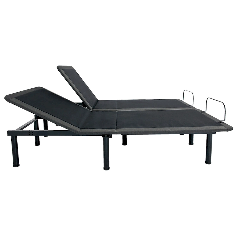 Bridgevine Home Quick Assembly Adjustable Bedframe with Voice Activated Controls