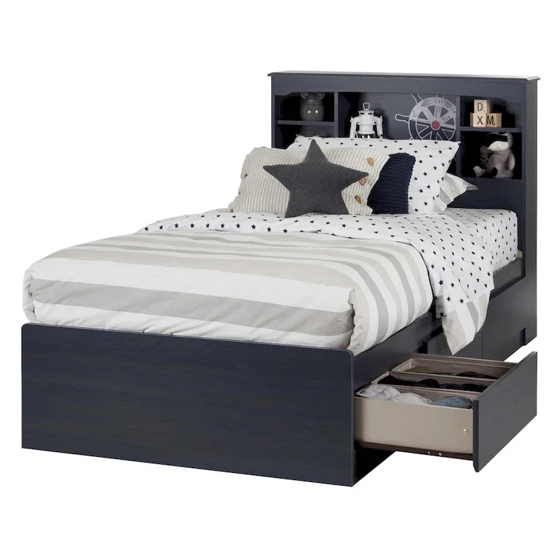 Bed and Headboard Set