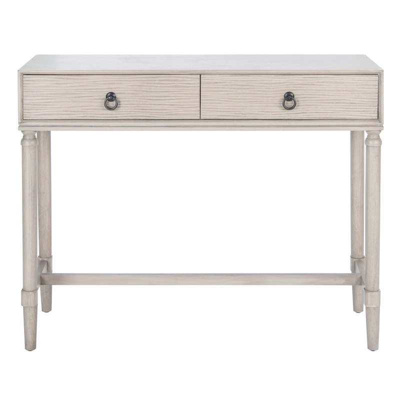SAFAVIEH Barbra 2-Drawer Console Table - 35.5 W x 13 L x 29.5 H - 36Wx13Dx30H