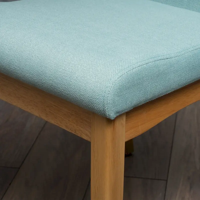 Mid-Century Fabric Dining Chair (Set of 2)