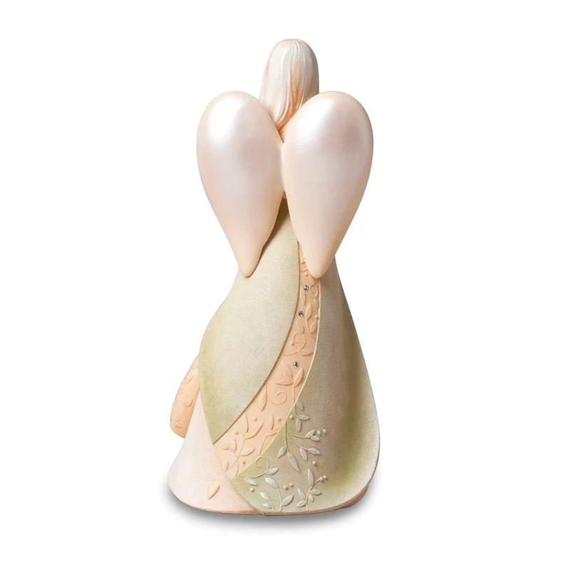 Curata Foundations Retirement Angel Stone Resin Figurine