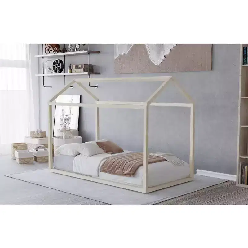 ChaletPosh Wooden Canopy Bed