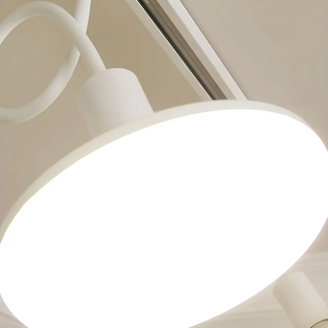 5-Light Modern LED Track Lighting with Adjustable Head