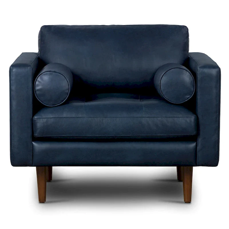 Napa Lounge Chair - Genuine Italian Leather