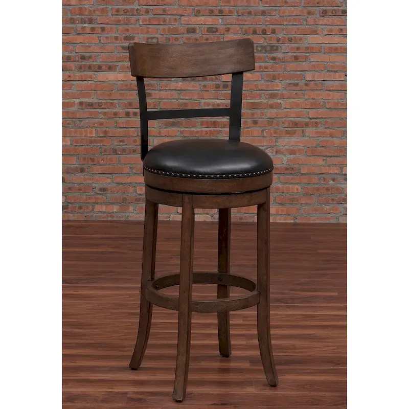 Siena 34-inch Swivel Tall Bar Stool