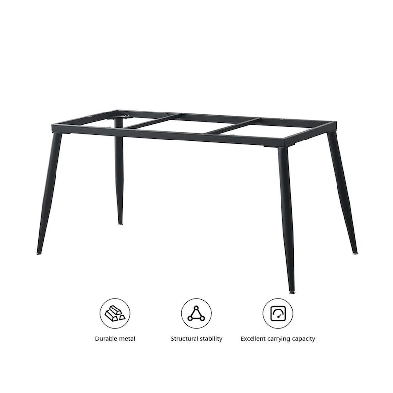 70.8 Rectangle Dining Table with Stone Top