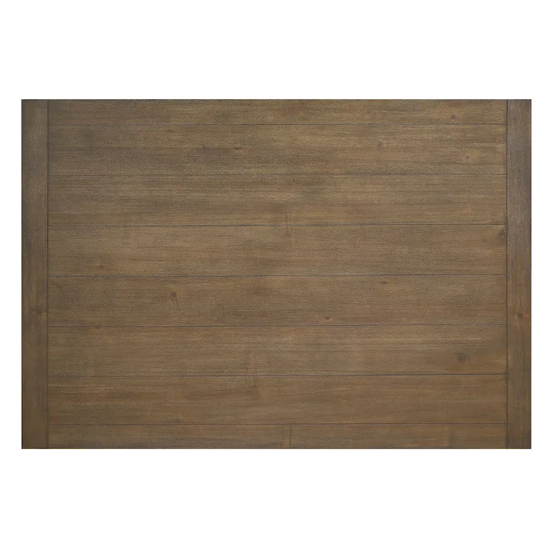 Steve Silver Ralston Two-Tone Ebony and Driftwood 7-Piece Dining Set