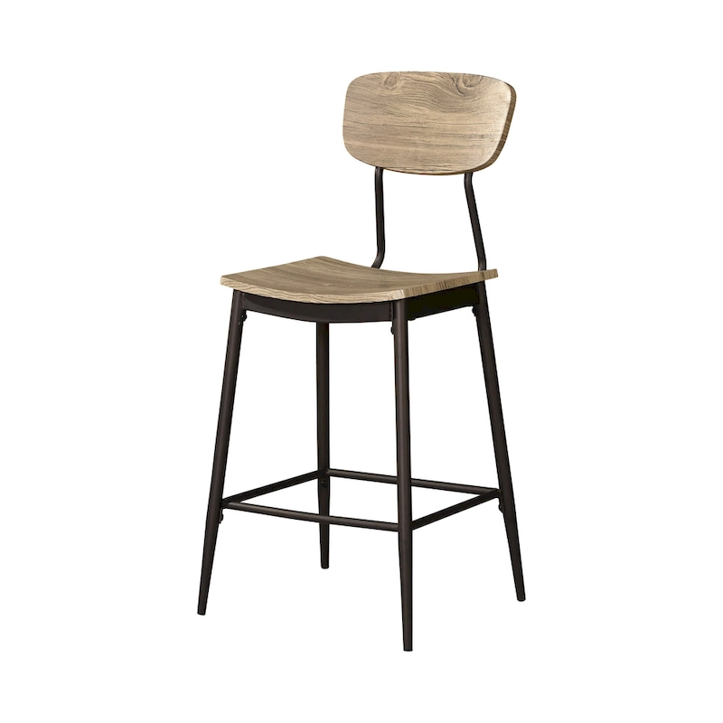 Cairo Industrial Metal 5-Piece Counter Height Dining Table Set by Furniture of America