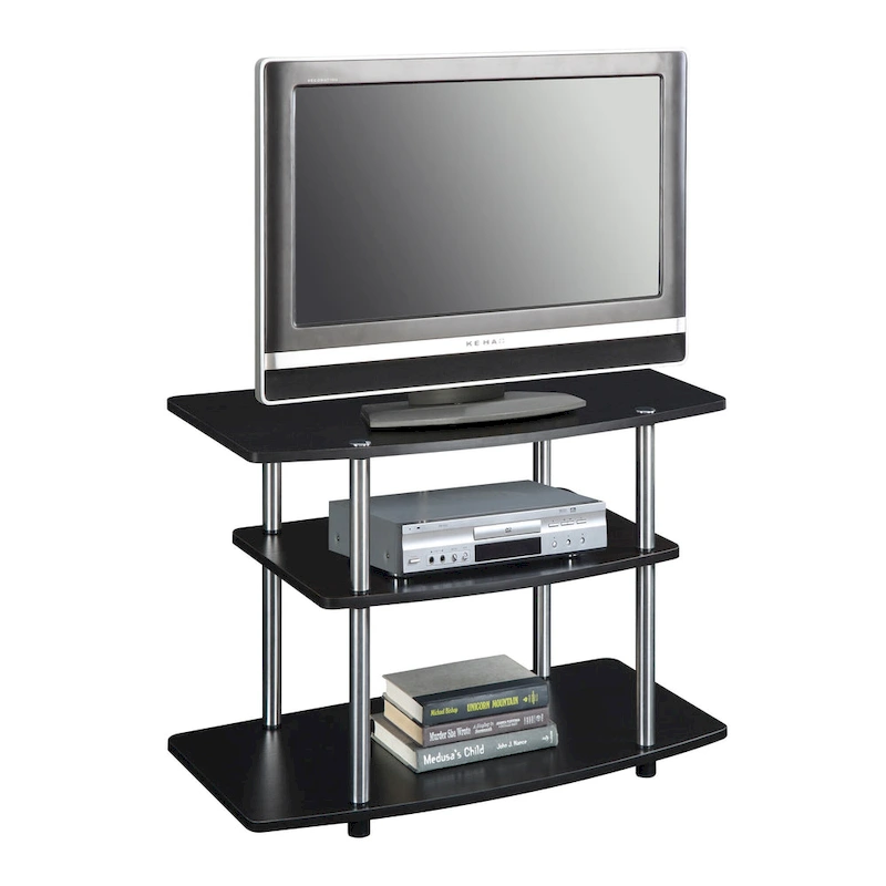 Convenience Concepts Designs2Go No Tools 3 Tier TV Stand