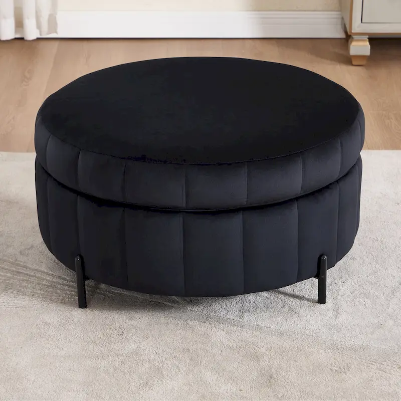 40.4W Modern Swivel Accent Chair,Swivel Single Sofa Chair with Ottoman