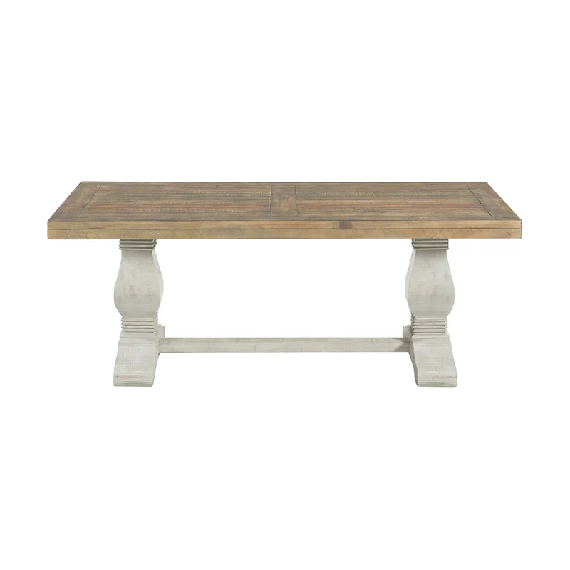 Napa 50 Solid Wood Pedestal Coffee Table