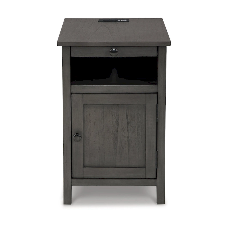 Signature Design by Ashley Treytown Chairside End Table - 16W x 24D x 24H