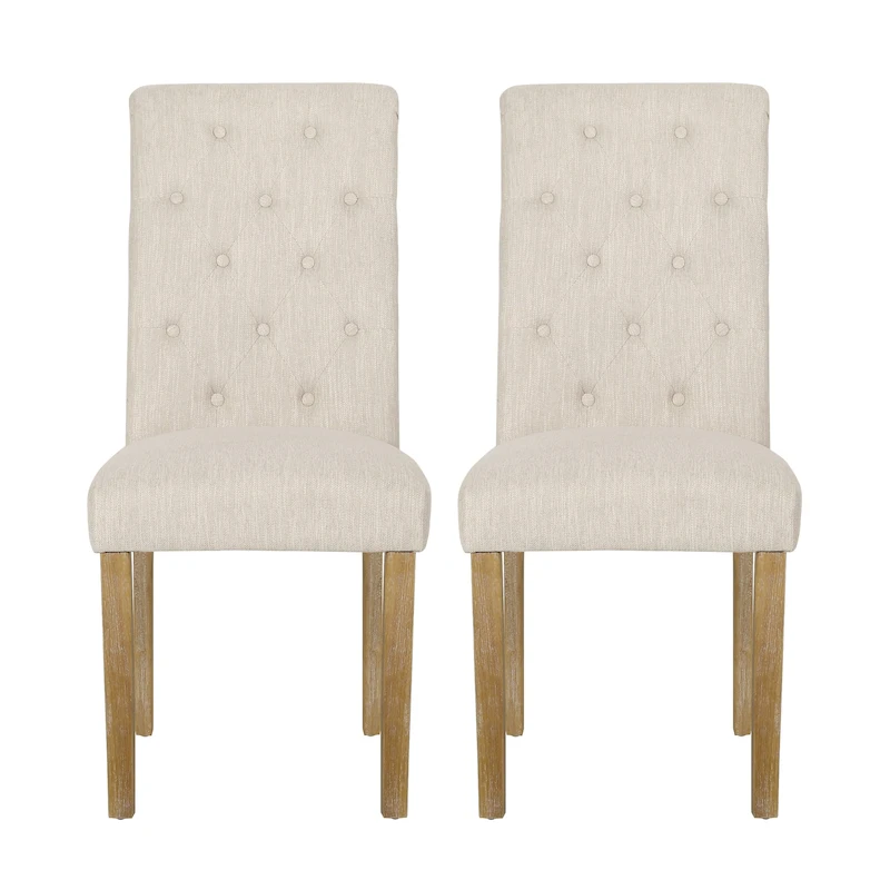 Aruda Upholstered Dining Chair (Set of 2) by Christopher Knight Home