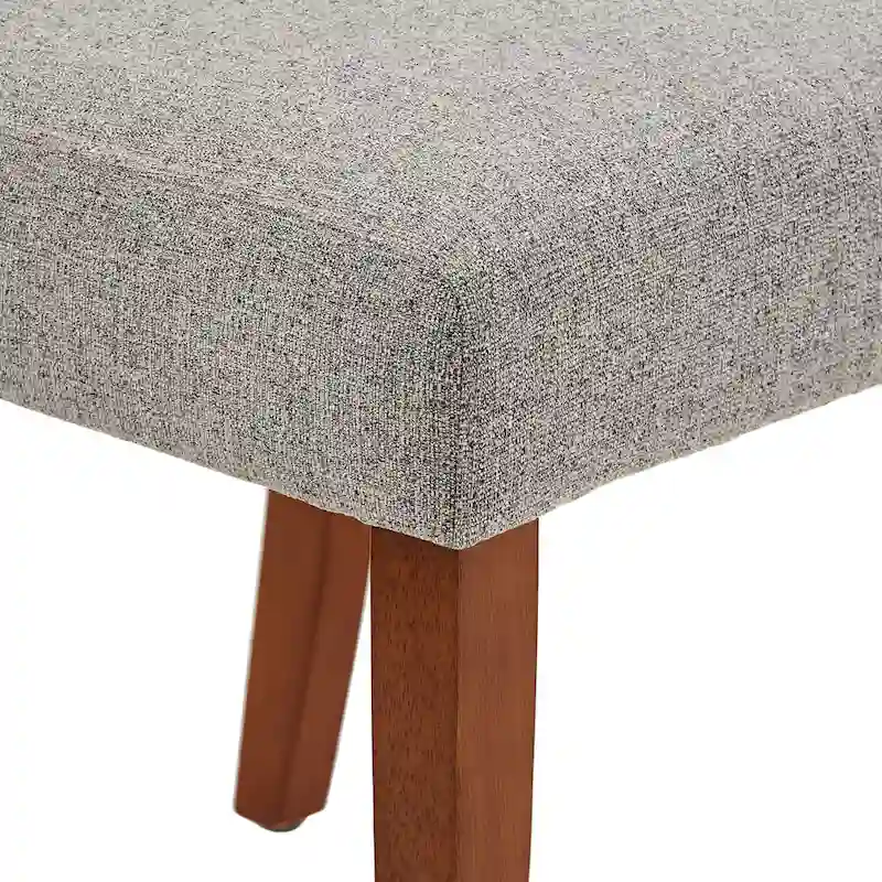 Calvados Upholstered Fabric Keyhole Dining Chairs (Set of 2) by