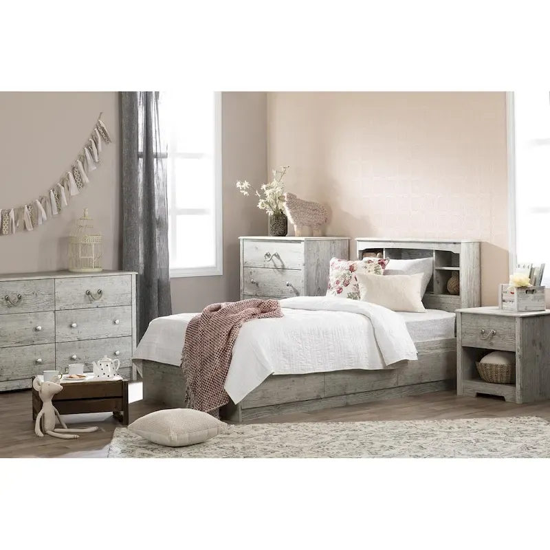 Bed and Headboard Set