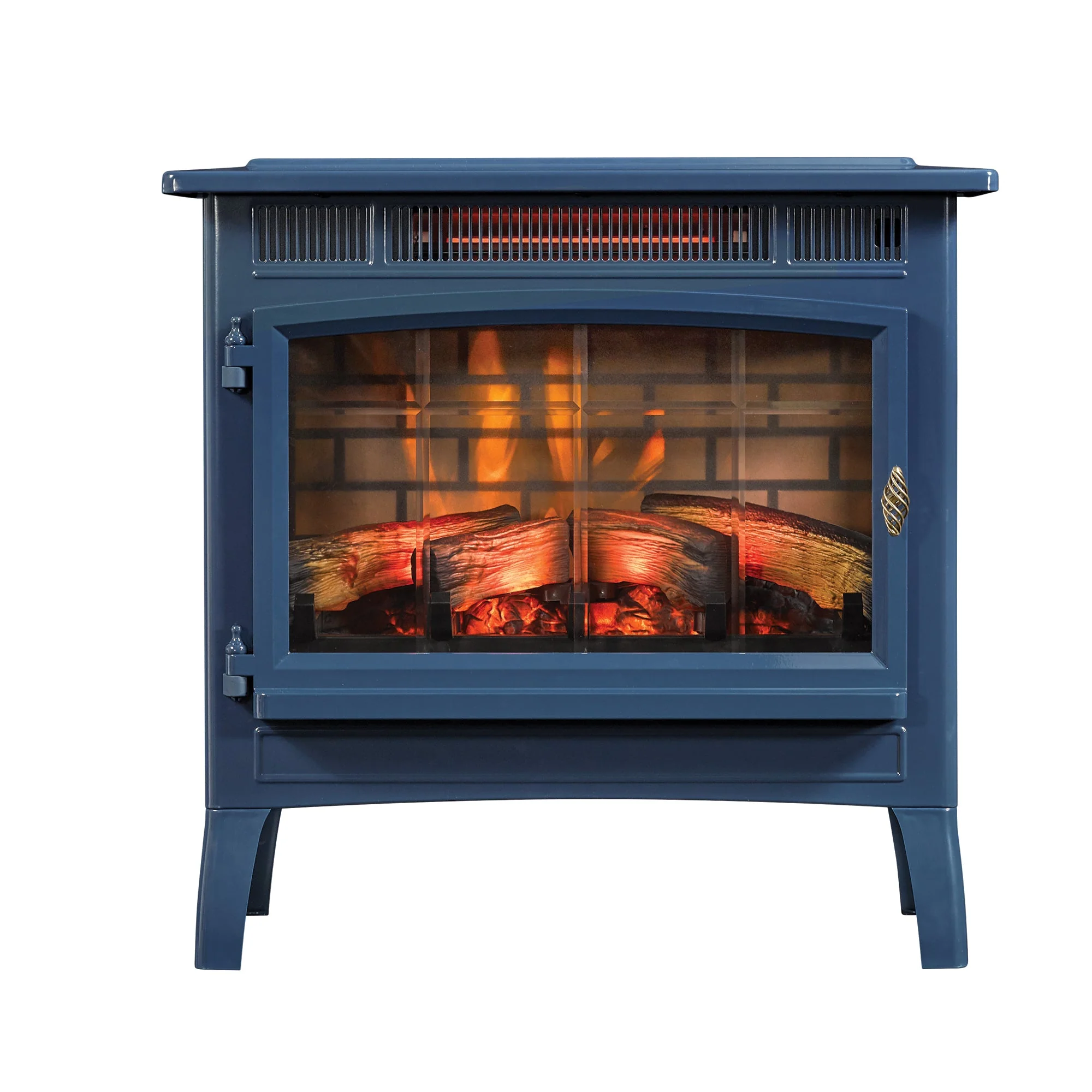 duraflame? Electric Infrared Fireplace Stove Heater with 3D Flame Effect
