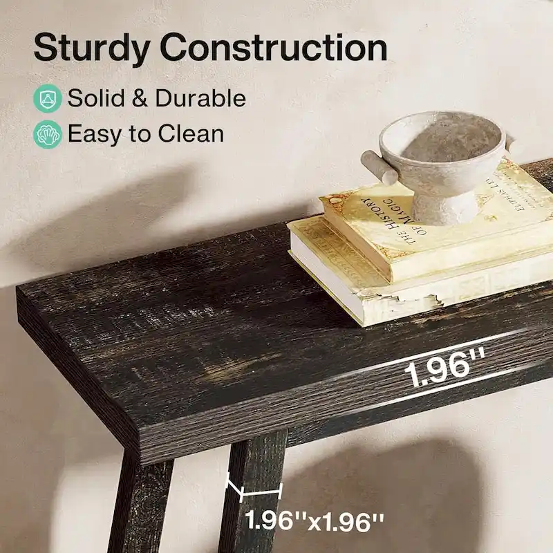 Extra Long Console Entryway Table, 70.9 Inches Console Table